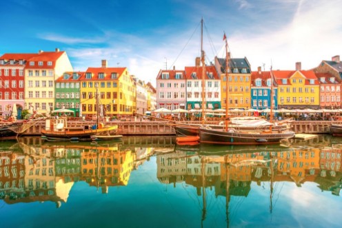 Picture of Nyhavn Kopenhagen Denmark 
