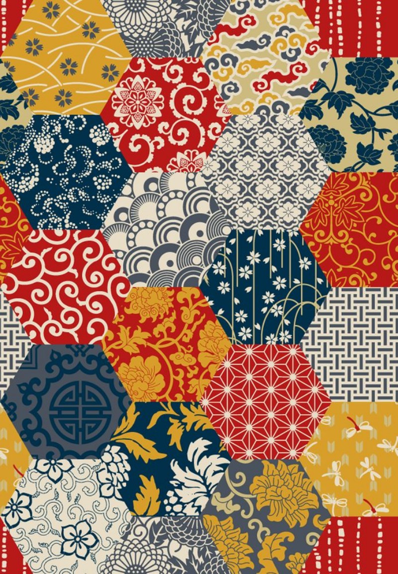 Afbeeldingen van Oriental style seamless vector pattern