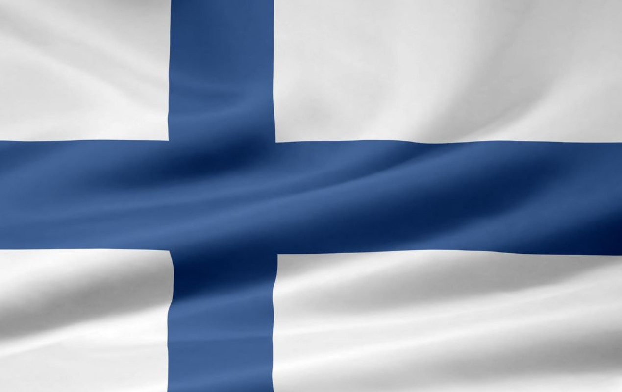 Bild på Finnische Flagge
