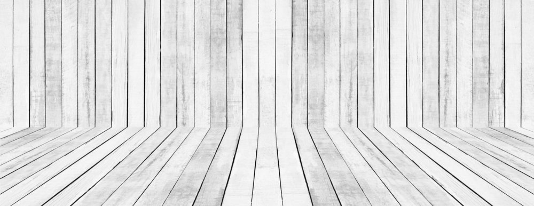 Afbeeldingen van White floor and wall Wood Pattern