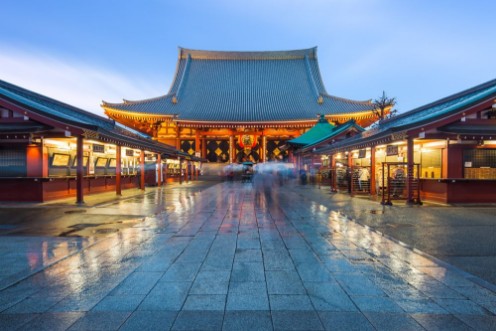 Picture of Sensoji Temple in Asakusa Japan