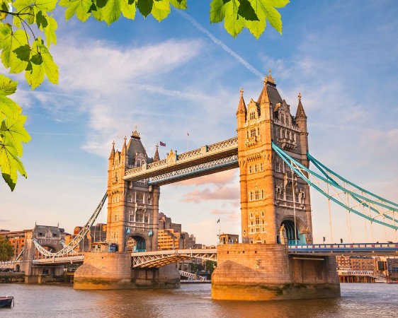 Afbeeldingen van Tower bridge in London