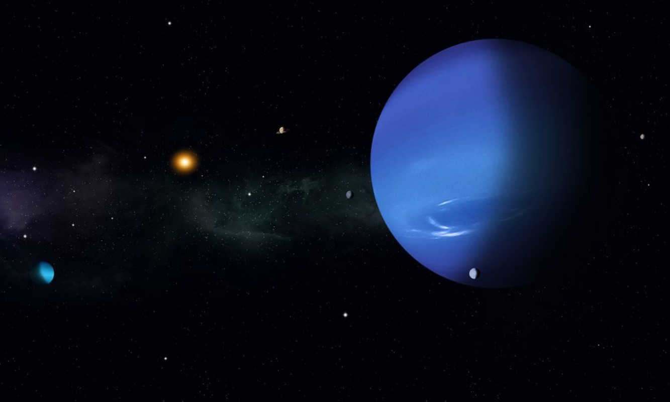 Afbeeldingen van Space Journey to Neptune