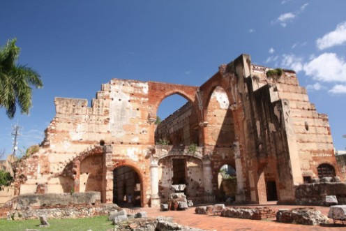 Afbeeldingen van St Domingue Ruines de lhopital San Nicolas de Bari