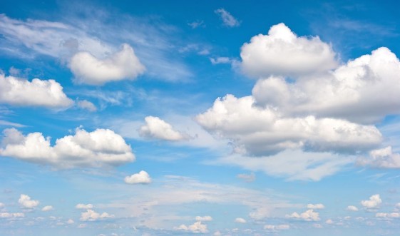 Image de Perfect blue sky with clouds Nature background