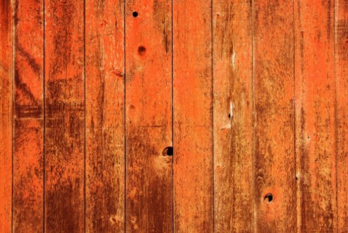 Picture of Red Painted Wood Background