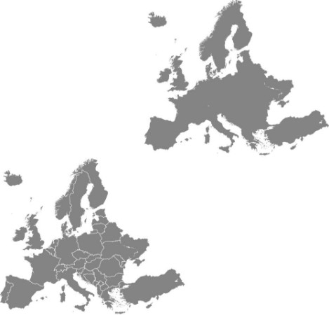 Afbeeldingen van Map of Europe