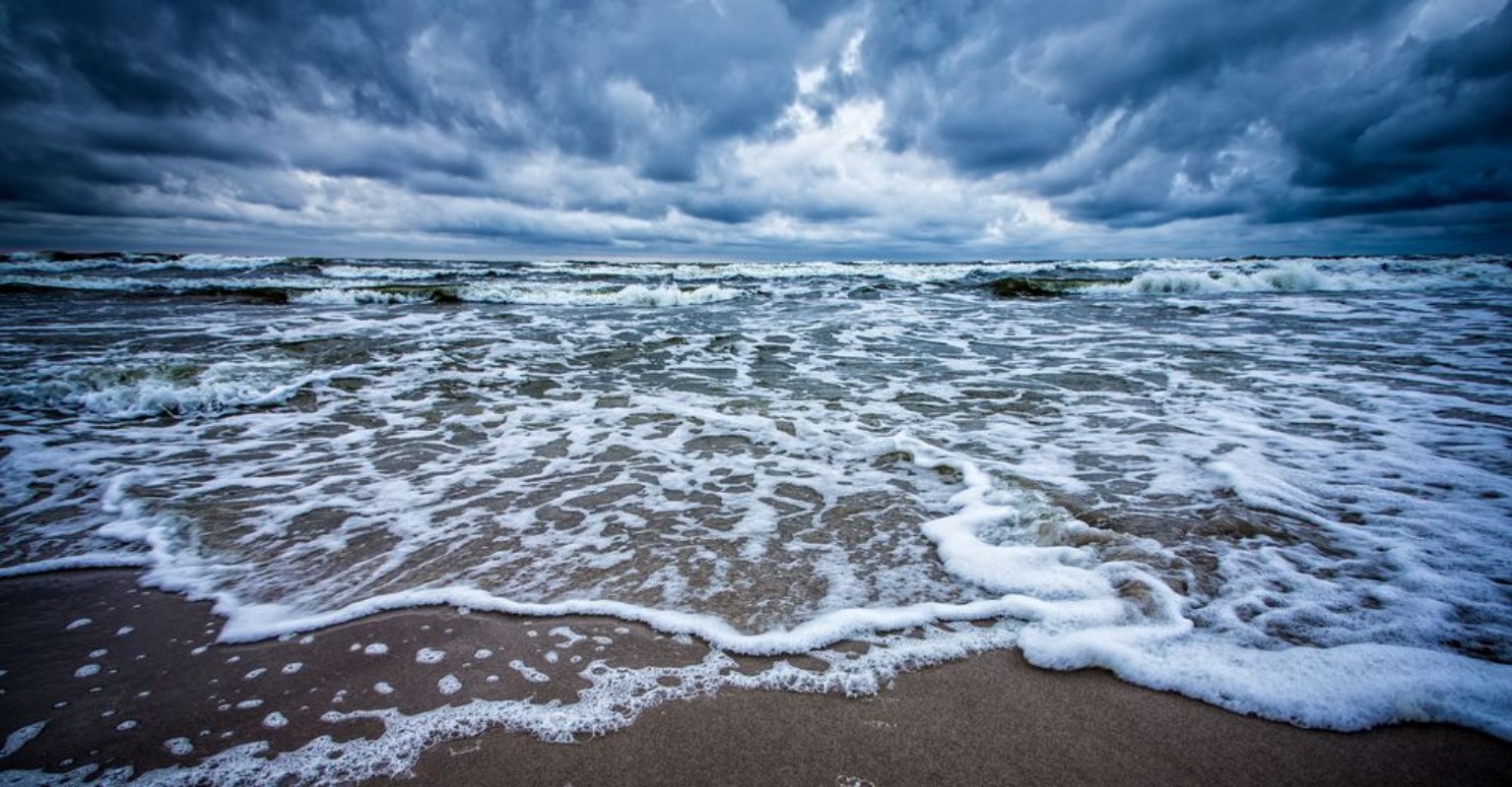 Afbeeldingen van Stormy sea