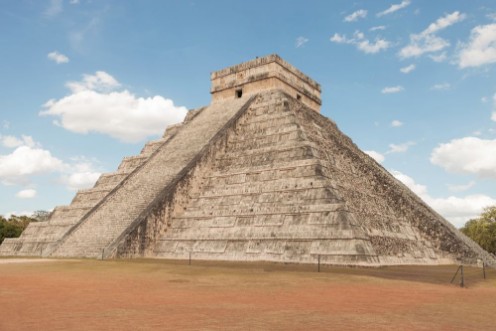 Afbeeldingen van Ancient pyramid in Tulum Mexico