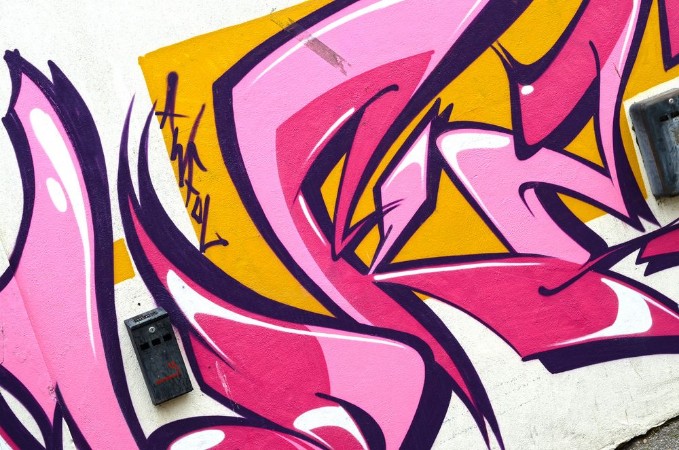 Afbeeldingen van Pink Graffiti 