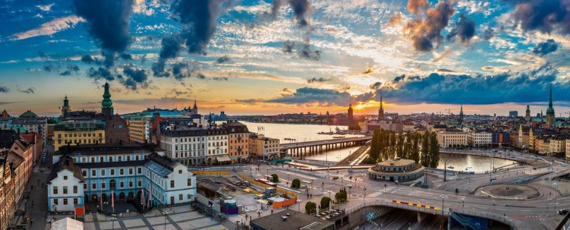 Picture of Panorama of  Stockholm Sweden