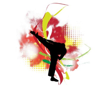 Bild på Karate illustration