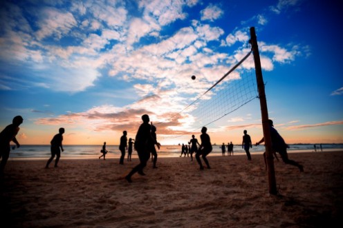Afbeeldingen van Beach volleyball