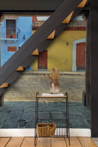 Bild på Beautiful Colorful Spanish Colonial City of Antigua Guatemala