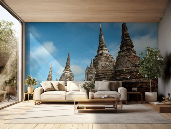 Bild på Tailandiaayutthayapagodas