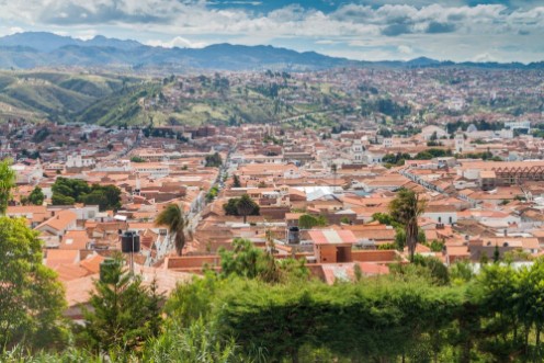 Bild på Aerial view of Sucre Bolivia