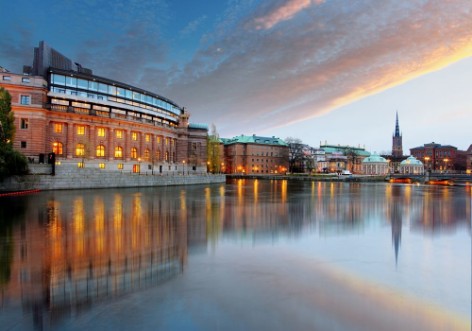 Picture of Stockholm Sweden Riksdag parliament building