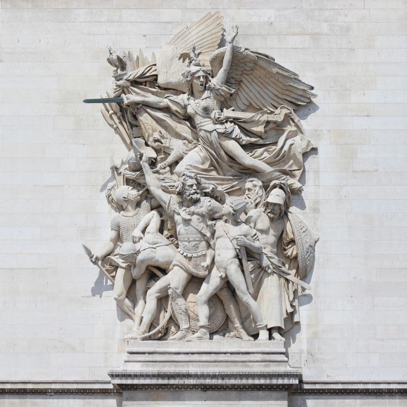 Image de Paris - Arc de Triomphe  La Marseillaise de Rude