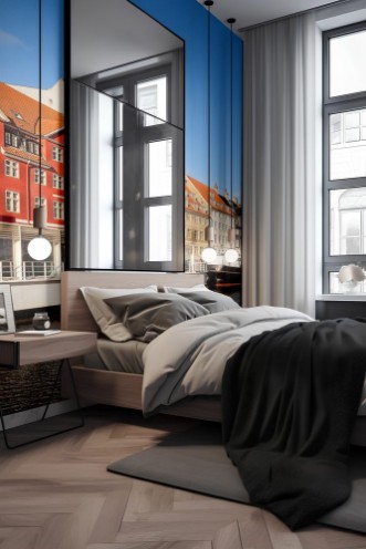 Image de Classic morning view of Nyhavn in Copenhagen Denmark
