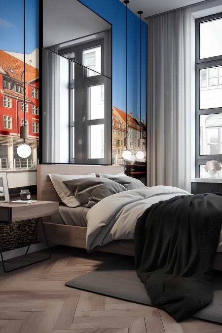 Picture of Classic morning view of Nyhavn in Copenhagen Denmark