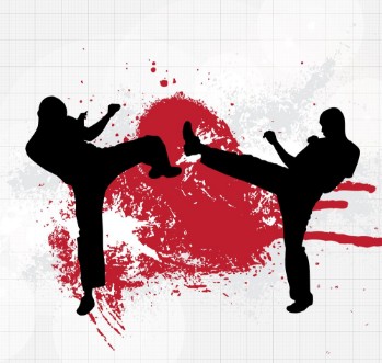 Bild på Karate illustration