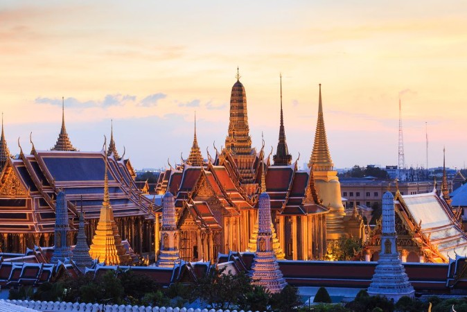 Afbeeldingen van Bangkok City Pillars Shrine and Wat Phra Kaew