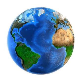 Bild på Planet Earth landforms