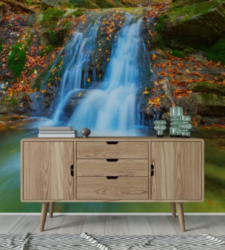 Picture of Small waterfall scene
