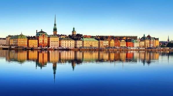 Bild på Stockholm city