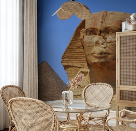 Image de The Sphinx and Pyramids in Egypt