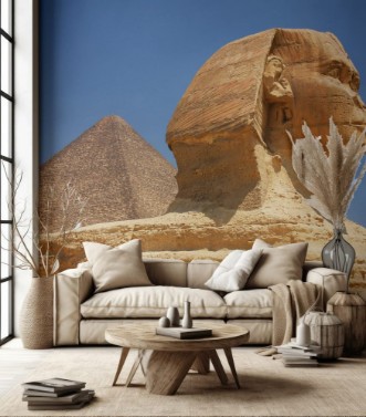 Afbeeldingen van The Sphinx and Pyramids in Egypt