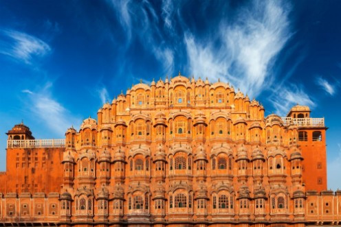 Bild på Hawa Mahal Palace of the Winds Jaipur Rajasthan