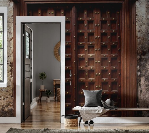 Image de Zanzibar style door