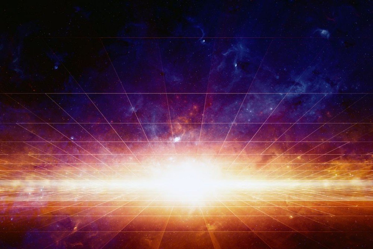 Bild på Scientific space background