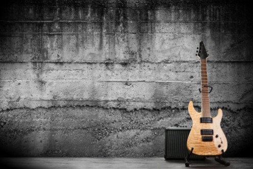 Afbeeldingen van Modern electric guitar