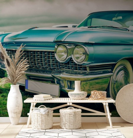 Bild på Old american car in vintage style