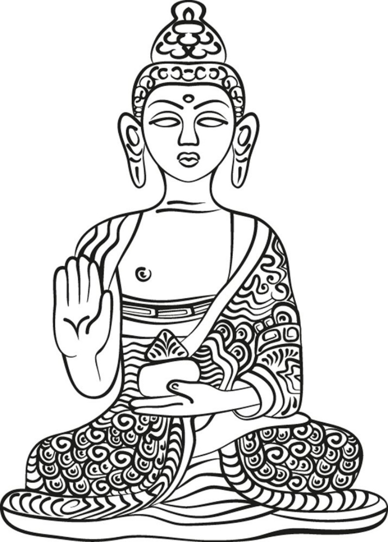 Bild på Sitting Buddha