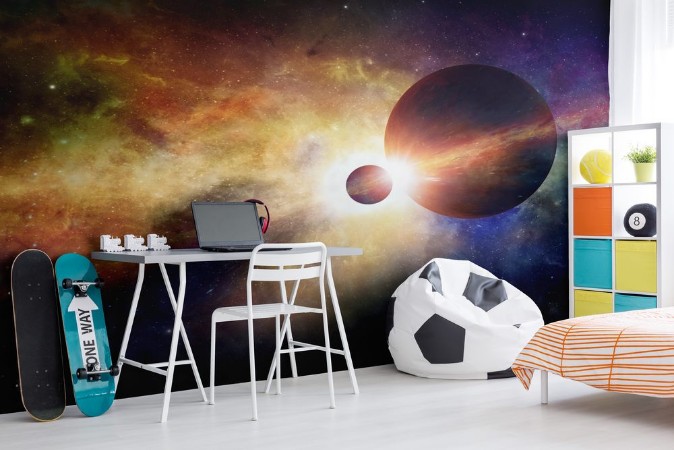 Afbeeldingen van Fantastic space background