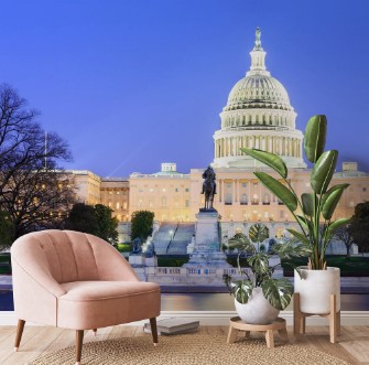 Afbeeldingen van The United States Capitol building in Washington DC