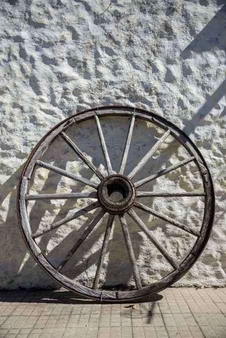 Picture of Historic Wheel Colonia del Sacramento Uruguay