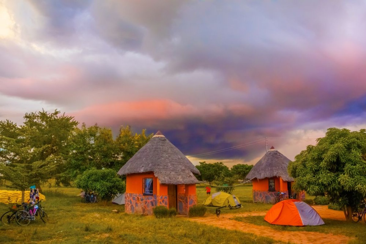 Image de Sunset landscape in Zambia