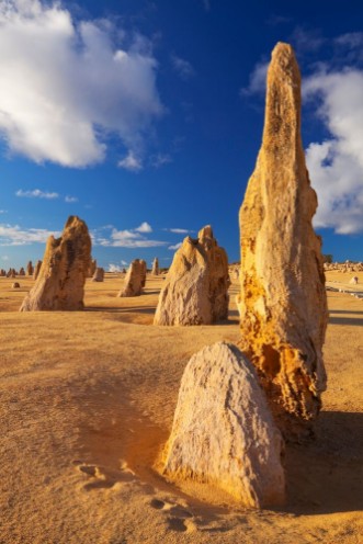 Afbeeldingen van The Pinnacles Desert in Nambung National Park Western Australia