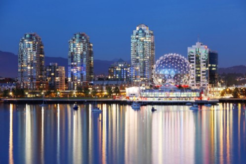 Afbeeldingen van The city of Vancouver in Canada