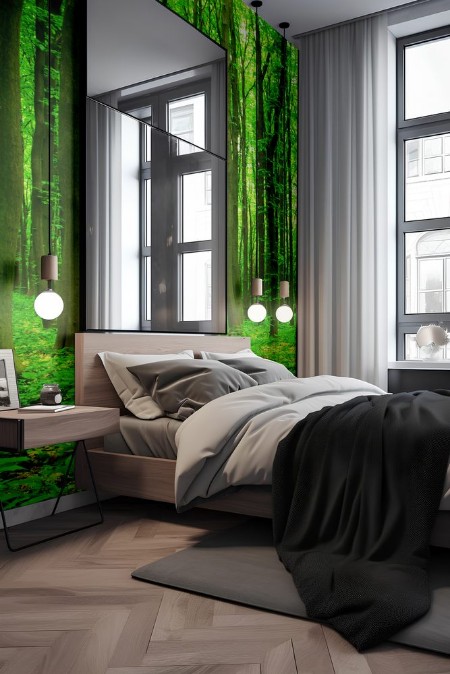 Bild von Forest green