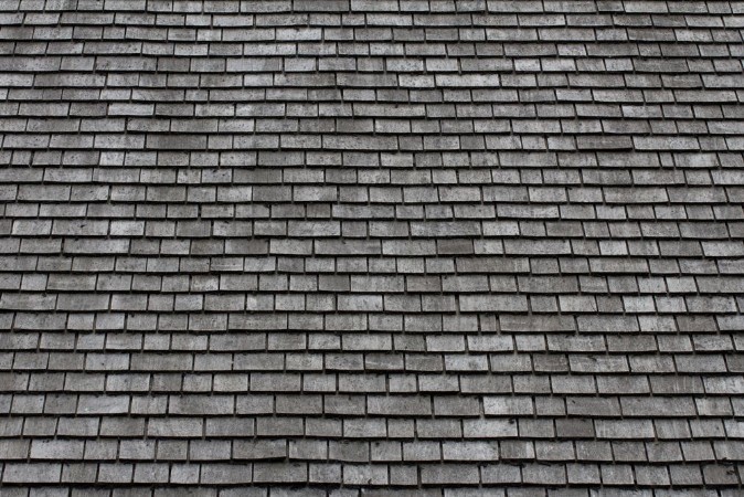 Picture of Slate Roof Background
