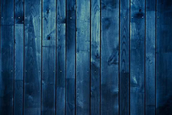 Picture of Dark Blue Wood Background
