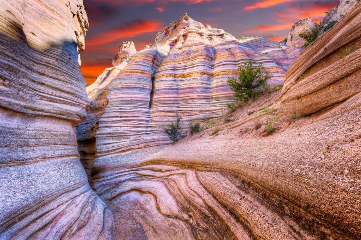 Picture of Tent Rocks Canyon at Sunrise