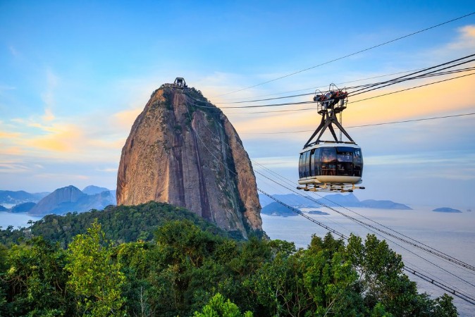 Image de Cable car and Sugar Loaf mountain
