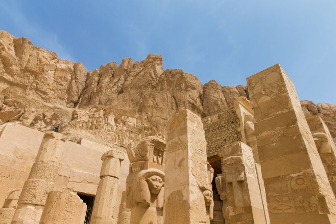 Picture of Temple of Hatshepsut near Luxor in Egypt