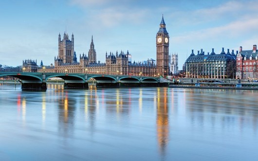 Bild på London - Big ben and houses of parliament UK